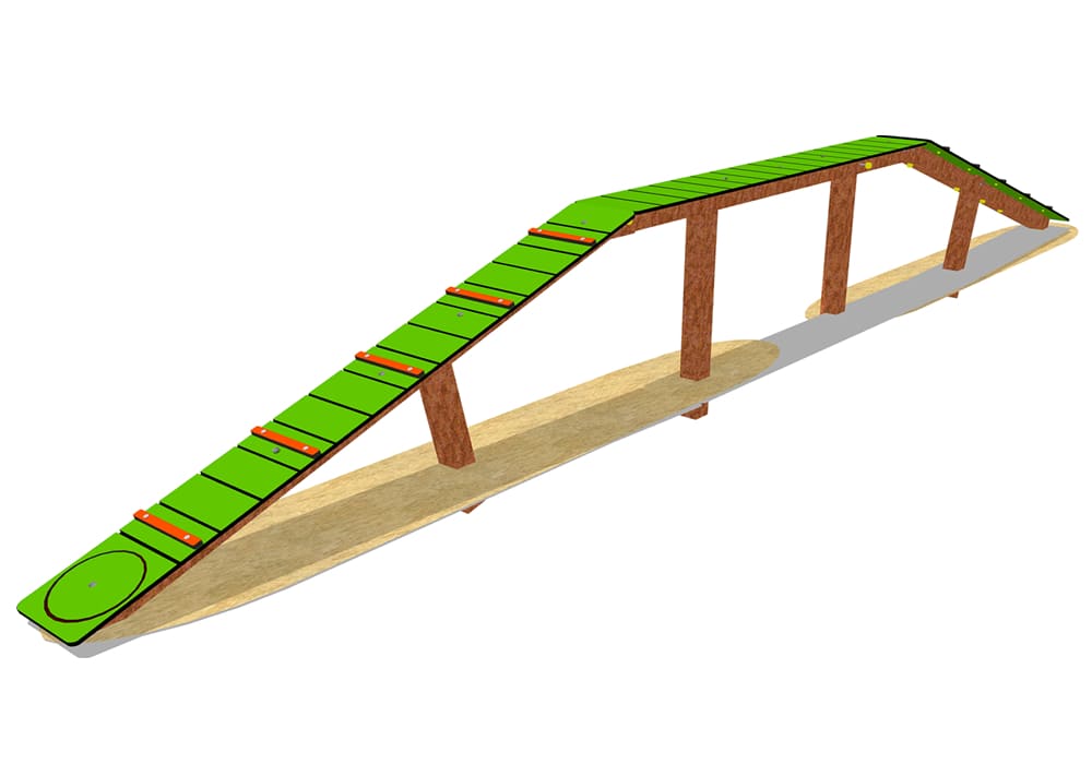 Parcours agility complet avec 12 éléments pour chiens – Équipements détaillés avec dimensions_6