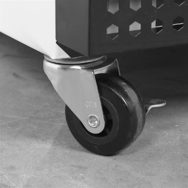 Réfrigérateur vitré GN2/1 - gamme UR-SG en inox avec porte vitrée réversible et froid brassé_6