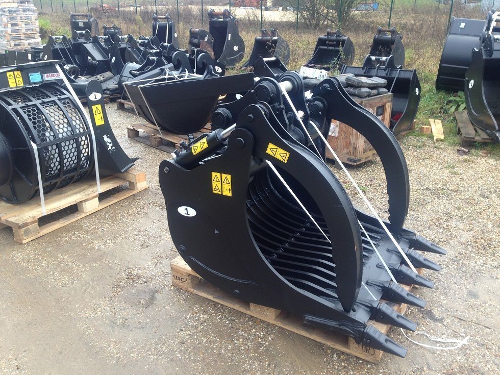 Godet grappin griffe renforce 6 - 45 tonnes_7