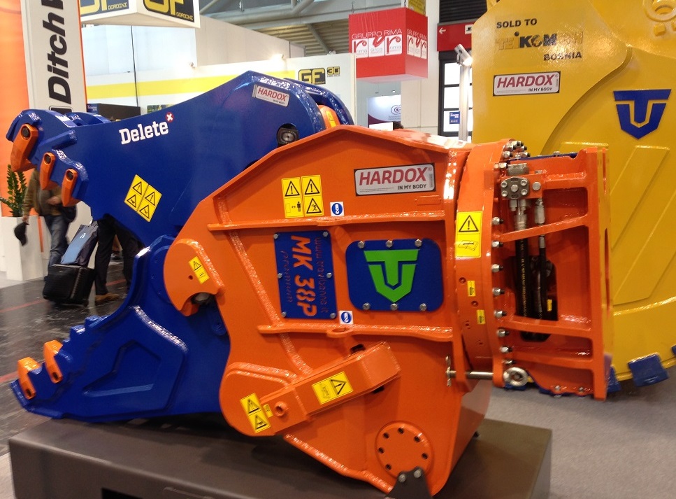 Multiprocesseur MK avec booster 750 bar - 4 modèles pour pelles de 18 à 65 tonnes - ONE-TP_6