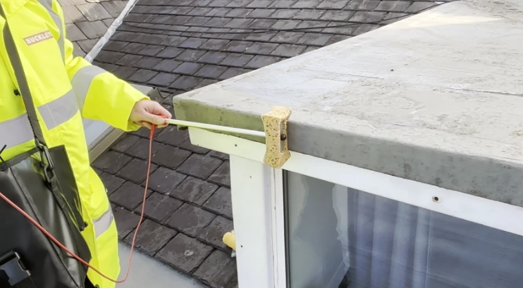 Détecteur de fuite électrique Wet Roof Pro2 pour surfaces non conductrices