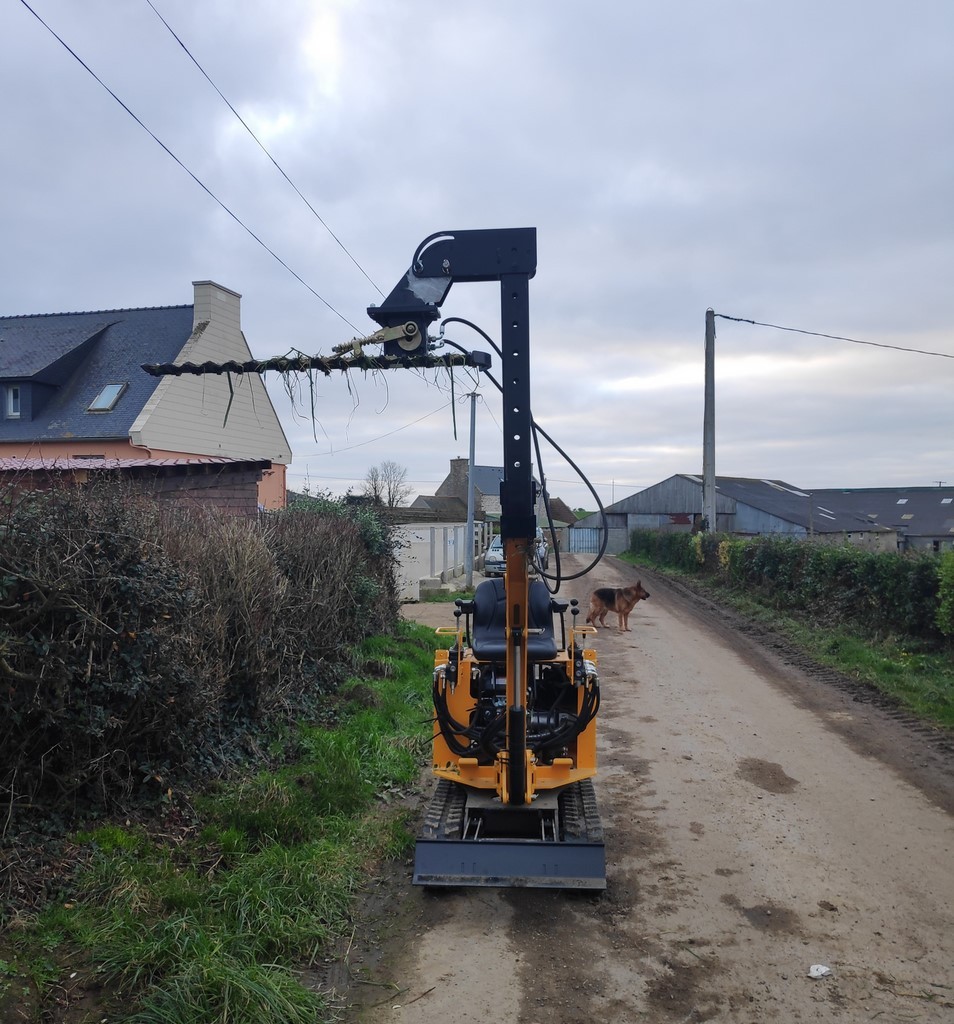 Taille haie hydraulique pour mini pelle - hho_6