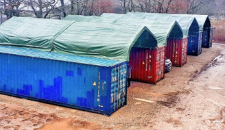 Container maritime 40 pieds - Structure en acier CORTEN soudé - Occasion ou 1er voyage_6