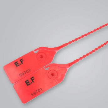 Scellé PP à tige crantée ronde   - Longueur 250 mm - Tige Ø3.8 mm - Jaune_6