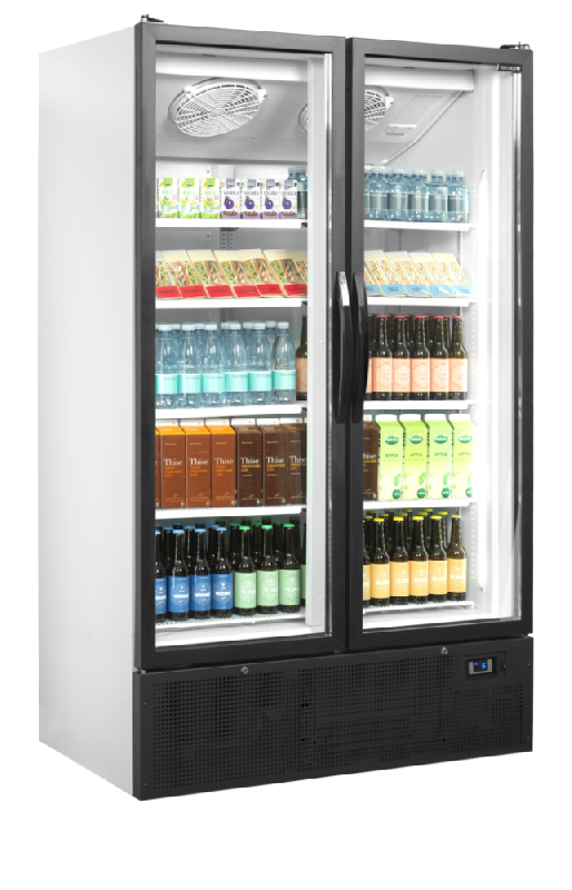 Réfrigérateur vitré - gamme FS - 2 ou 3 portes avec cadre aluminium et froid ventilé_6