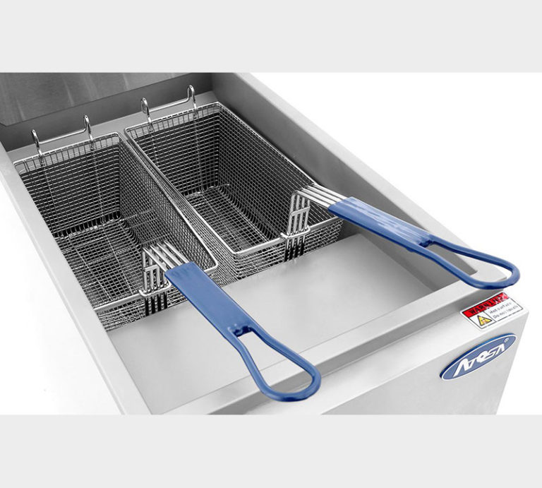 Friteuse professionnelle gaz sur socle puissant et fiable - atosa atfs40 de mobigrill_6