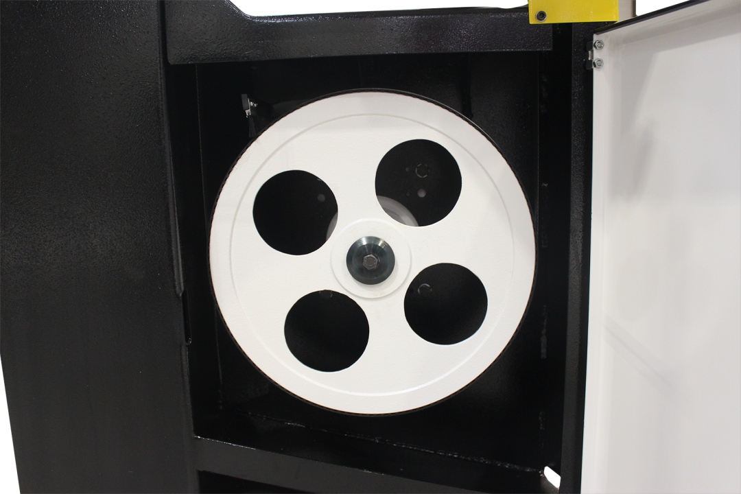 Scie à ruban verticale OLYMPIC - DK400, DK600, DK900 - Table inclinable et options hydrauliques_6