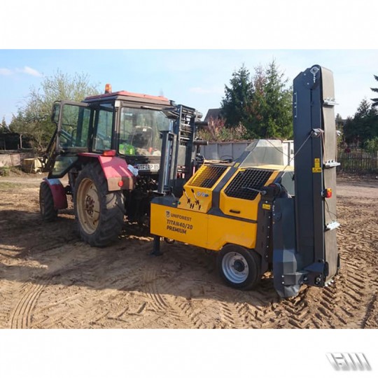 Combiné à bois de chauffage Titan 40/20 PREMIUM - scieur fendeur Uniforest avec lame WIDIA, 20 tonnes de force de fendage_6