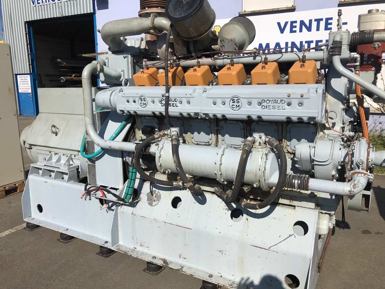 Groupe électrogène d'occasion - SSCM - 850 KVA_6