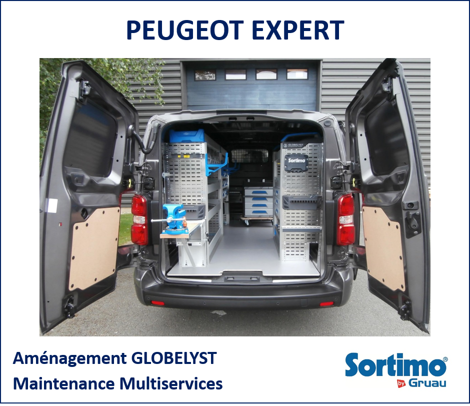 Structure modulaire pour Peugeot Expert