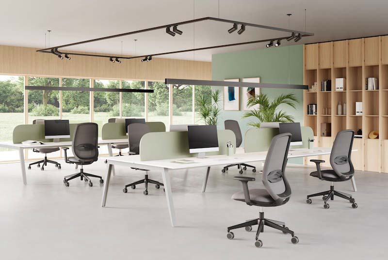 Fauteuil ergonomique avec appui-têtes  réglables, accoudoirs ajustables et un rembourrage confortable pour usage quotidien intensif_6