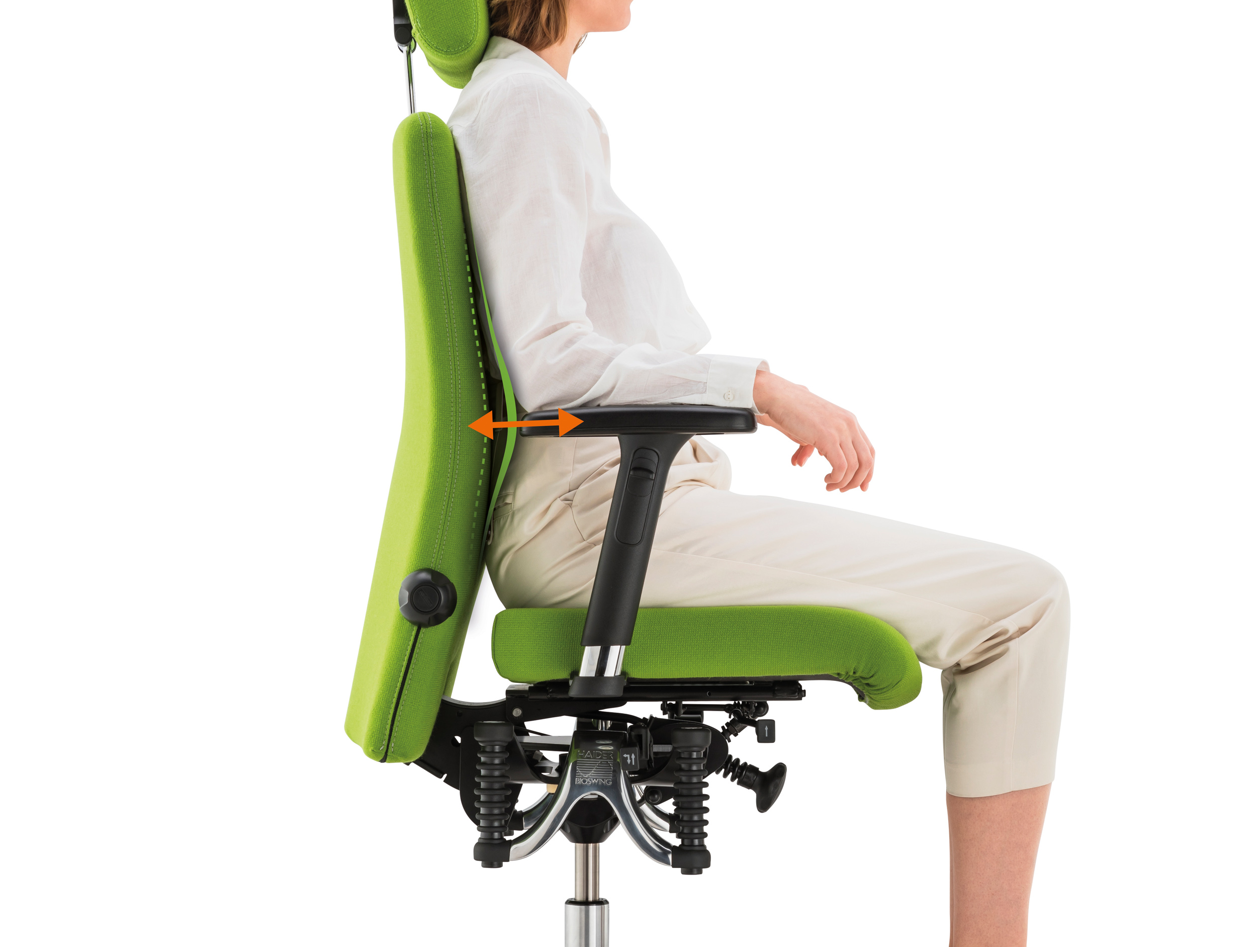 Siège avec position fixe ou libre pour un confort optimal