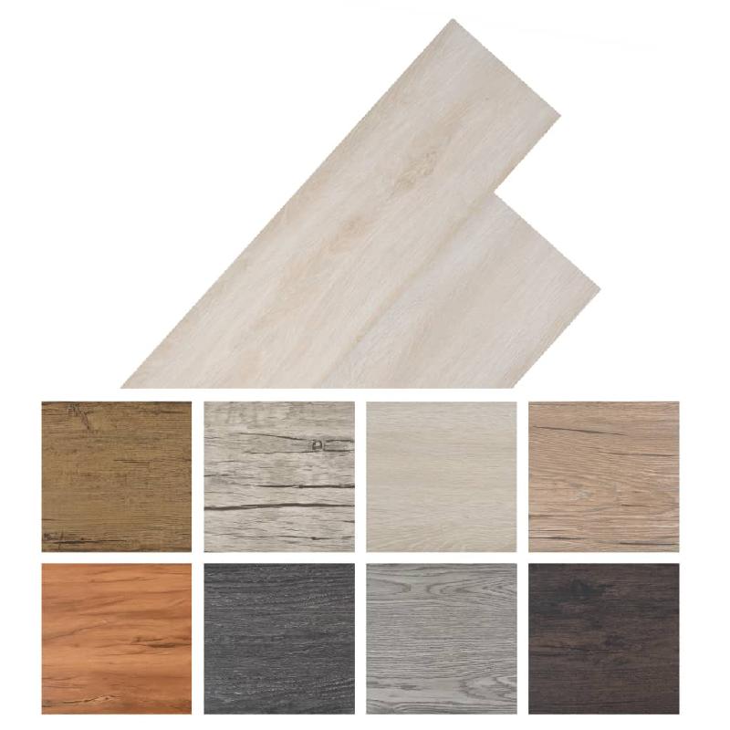 Vidaxl planches de plancher pvc non auto-adhésif chêne blanc classique 245164_6