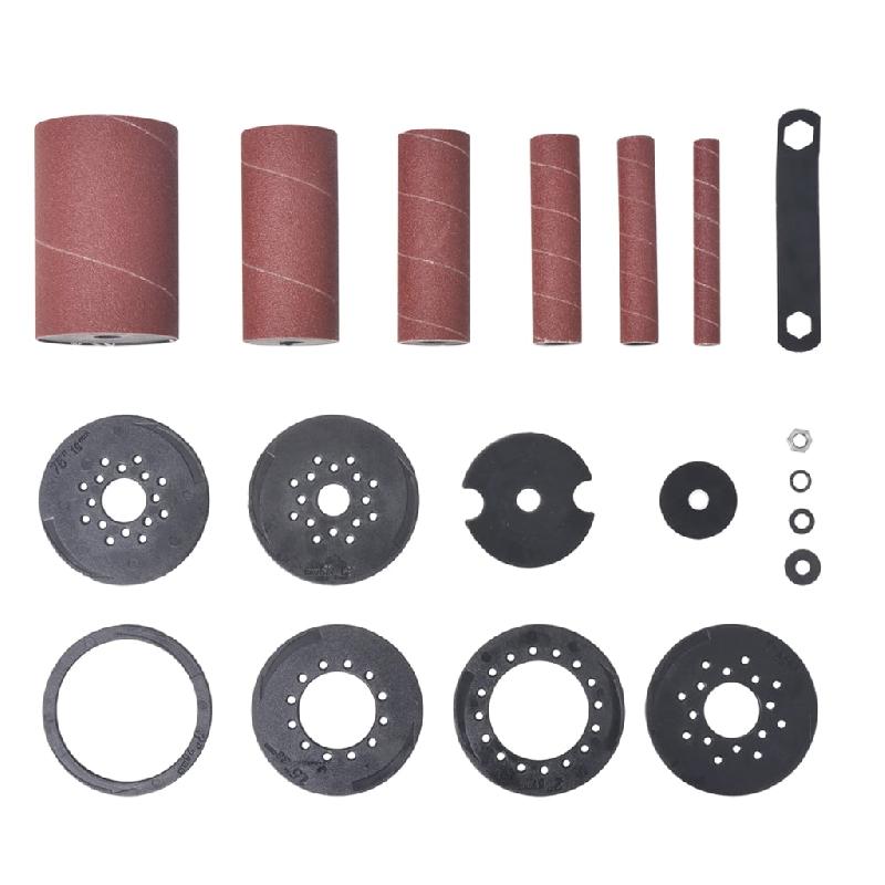 Vidaxl ponceuse à axe oscillant 450 w bleu 142709_6