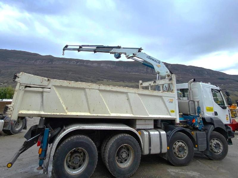 RENAULT kerax 8x4 520 bibenne cif grue cormach_6