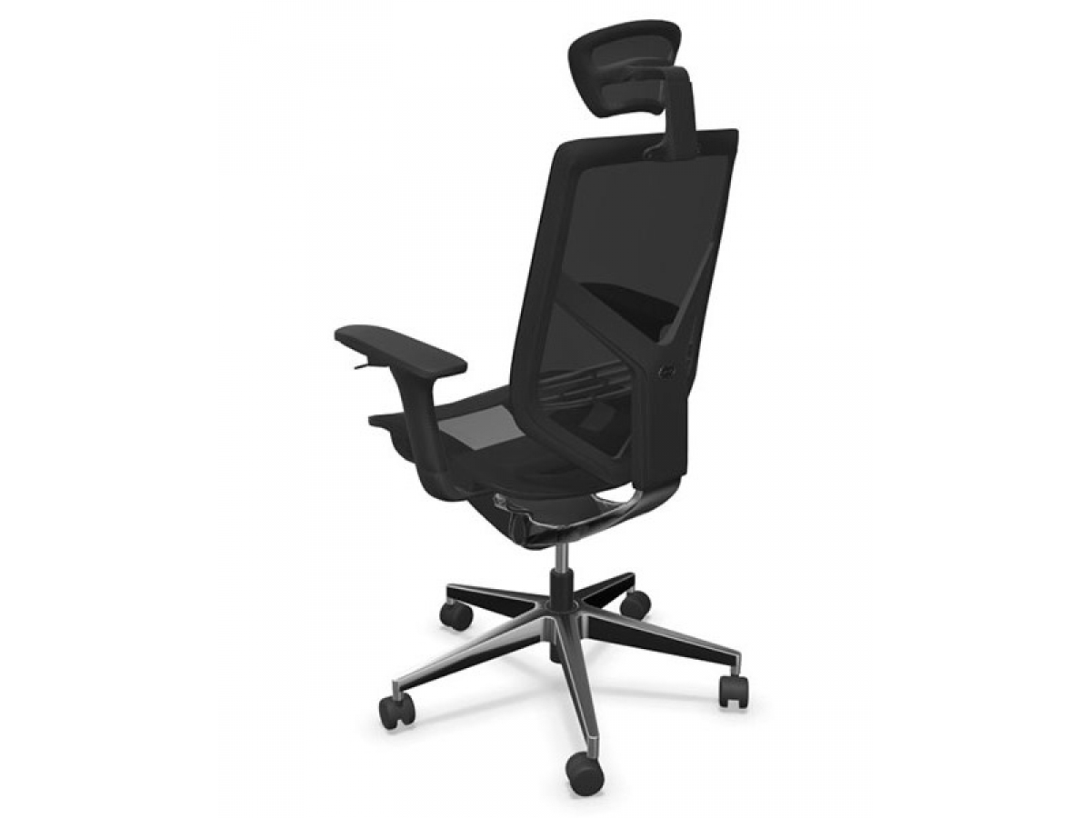 Siège bureautique ergonomique en résille - TECHNO - confort, durabilité et design ajustable_6