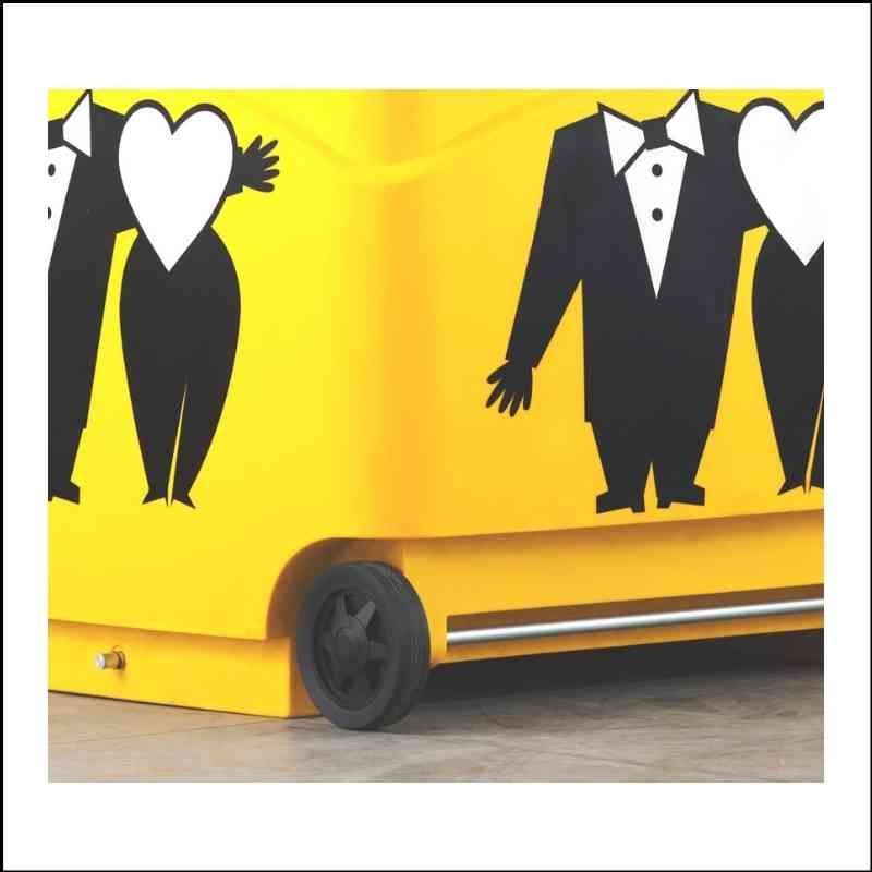 Sanitaire mobile avec réservoir indépendant de 40 litres