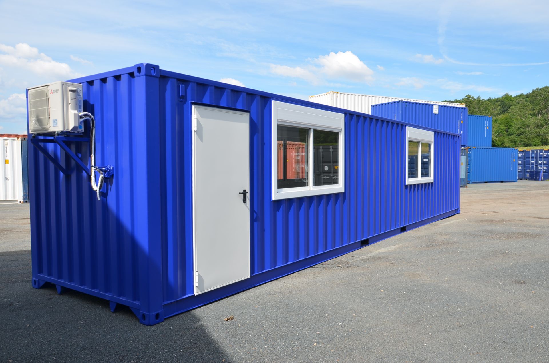 Aménagement complet de container maritime