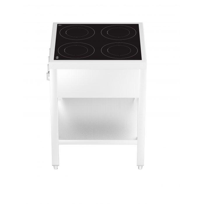 Cuisinière à induction 4 zones avec essous ouvert 7505.0035 COMBISTEEL_6