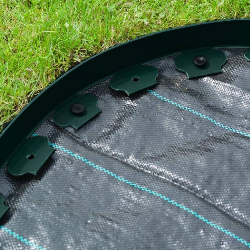 Nature bordure de jardin 5 cm x 10 m vert 442630_6