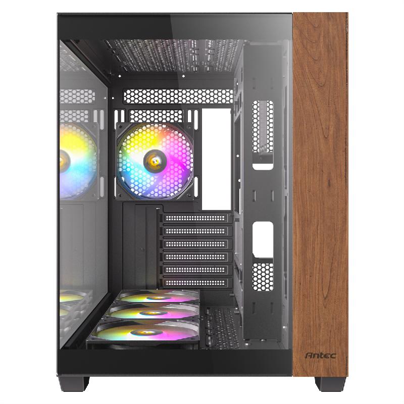 Antec cx800 argb_b wood boîtier pc midi tower black atx_6