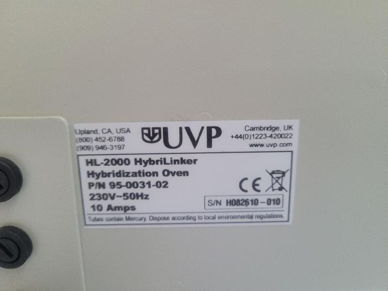 UVP Incubateur d'hybridation HL-2000_6