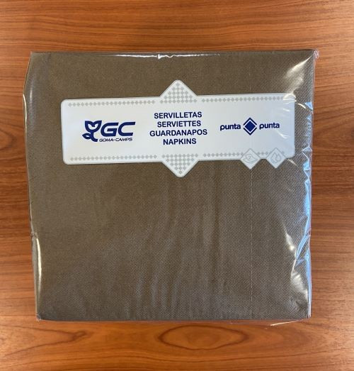SERVIETTES 2PLIS gomacamps PUNTA&PUNTA 40x40 paquet de 100_6