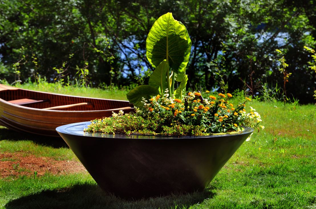 Pot de fleur Colors® - modèle Sitting - ultra-léger, résistant UV et températures extrêmes - réserve d'eau intégrée_6