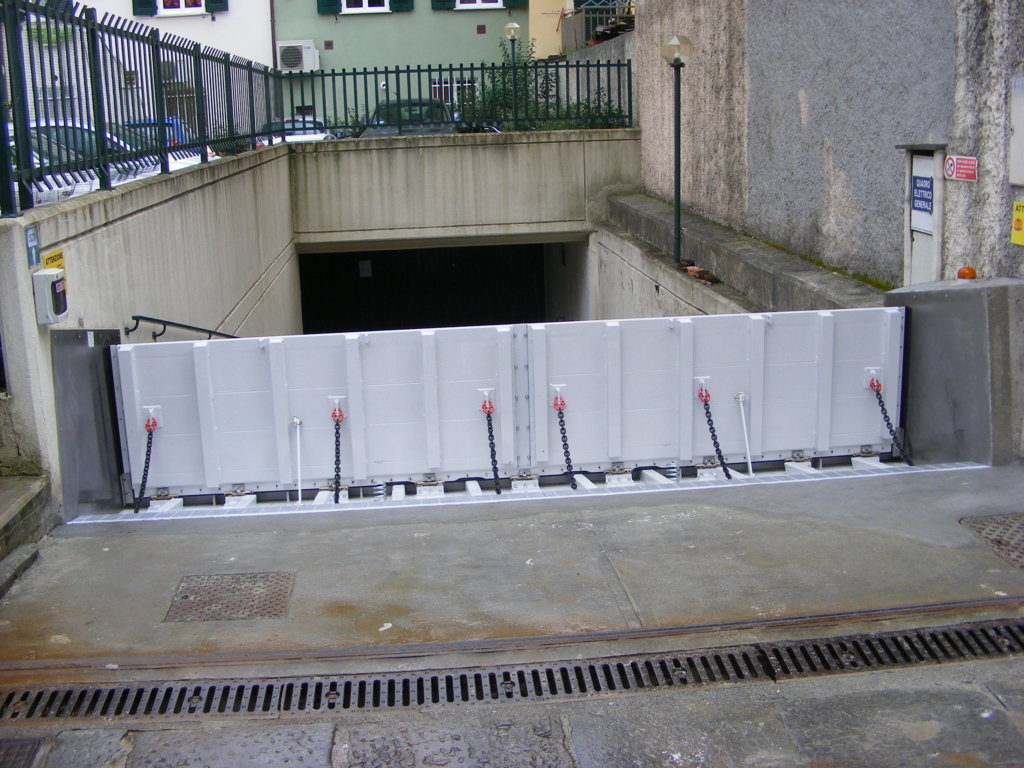 Système Flolift-H pour protection anti-inondation jusqu'à 1,5 m