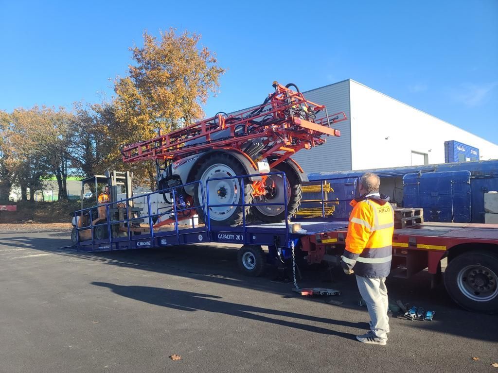 Rampe de quai mobile pour chargement et déchargement de matériels volumieux - Capacité 15 à 25T - AZ RAMP BIGFOOT_6