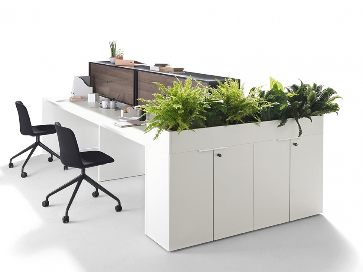 Bureau open space esthétique et facile à monter -PIGRECO LOOP_6