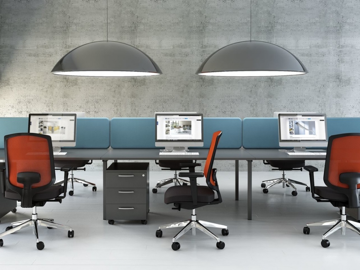 Bureau bench et individuel design contemporain - OGI U - ergonomique et modulable_6