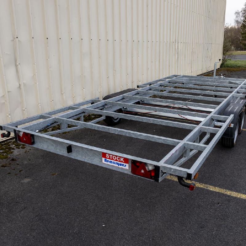 RTD 6m x 2m44 - 3500 kg - Remorque pour Tiny House avec timon démontable_6