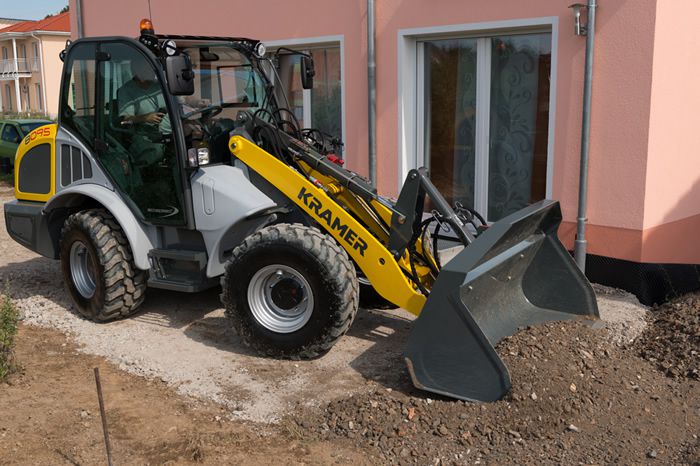 Mini chargeuse sur roues Kramer 8095 - 4,9 tonnes - moteur Deutz 75 Ch - godet 0,95 m³_6