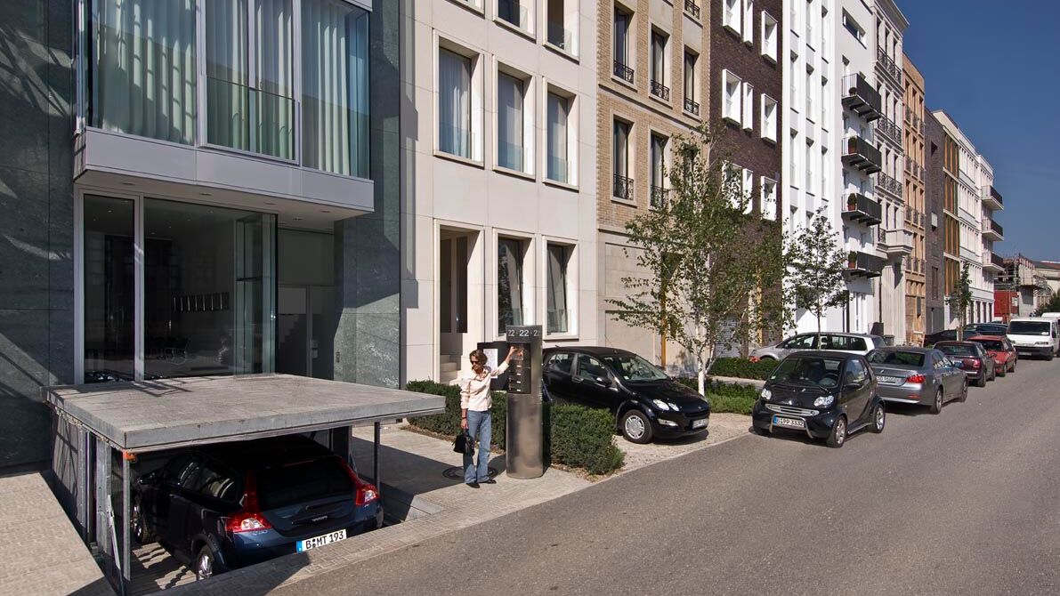 Parking mécanique souterrain escamotable à plateforme invisible pour 1 ou 2 places - Parklift 461_6