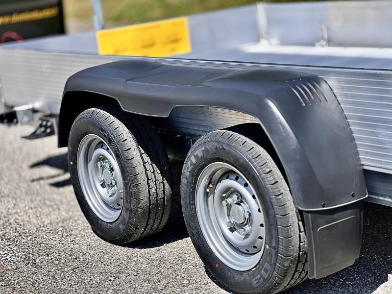 DEFINITIVE CLM Remorque porte engin aluminium 3T5 FLY35_6