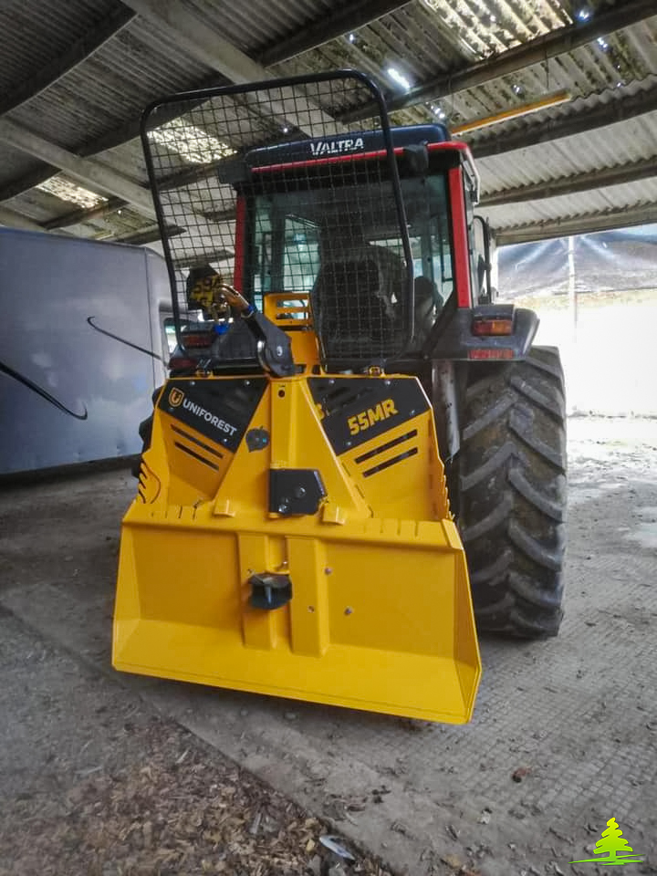 Treuil forestier Uniforest 55MR - 70m de câble - Commande mécanique - Largeur de bêche 160 cm_6