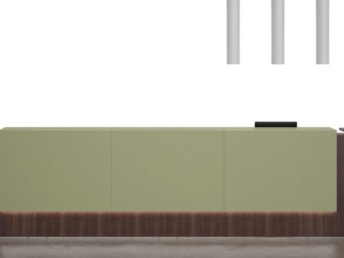 Banque d'accueil en bois Z2 - Modulable, éclairage LED et finitions personnalisées_6