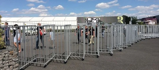 Barrière Extensible Aluminium pour manifestations_6