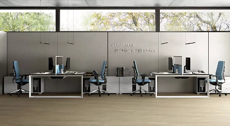 Bench bureaux vis-à-vis piètement fermé à partir de 2 postes So Martos_6