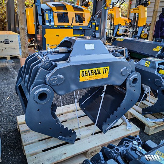 Pince d'enrochement Série GMPMT - Compatible pelle 1.5 à 18 tonnes - Marque GENERAL TP_6
