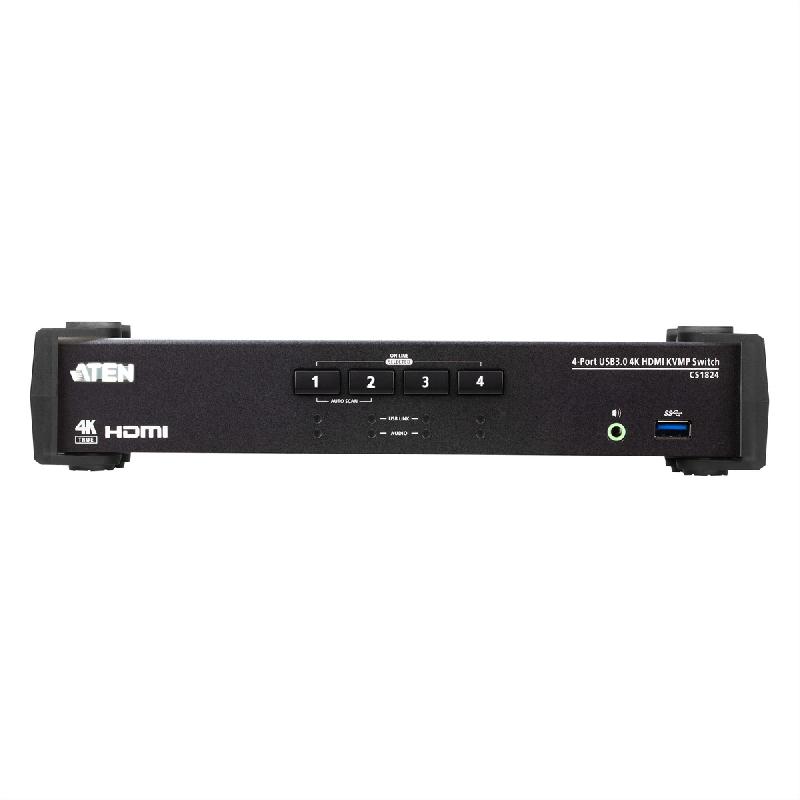Aten cs1824 commutateur kvmp™ hdmi 4k 4 ports usb 3.0_6