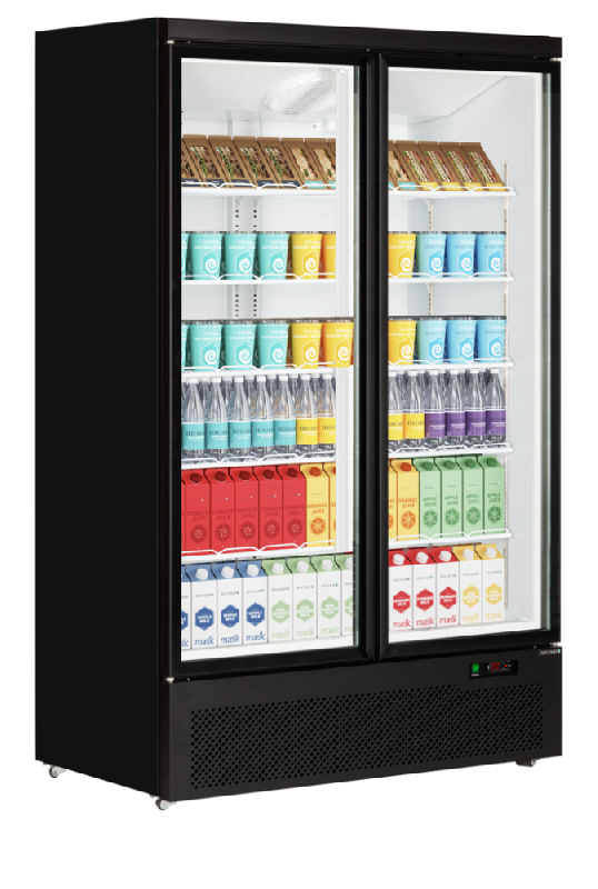 Réfrigérateur vitré - gamme Atom Maxi - 1 à 3 portes vitrées - froid positif ou négatif_6