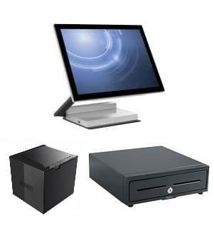 Pack caisse tactile Jazz - TPV double écran - Imprimante thermique - Tiroir caisse - OS pré-installé_6