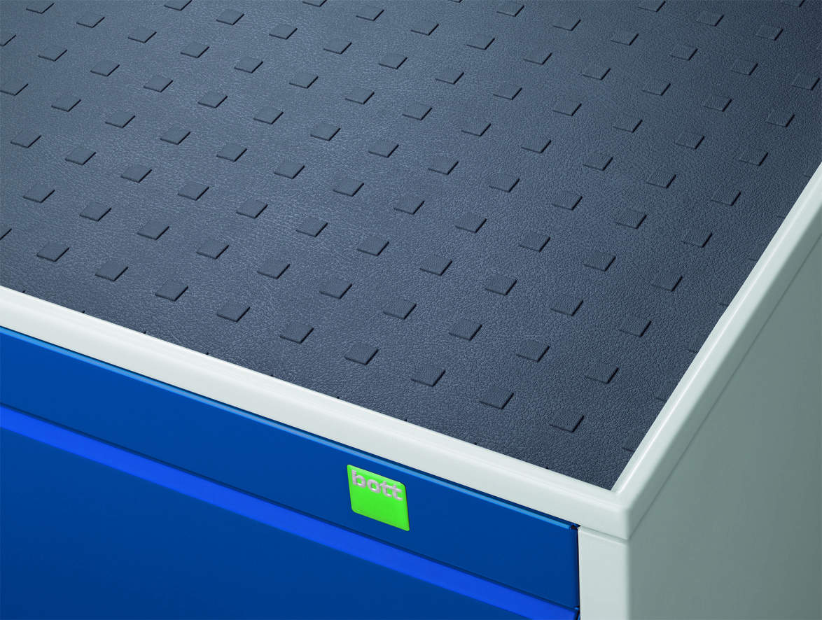 Armoire Roulante CubioS LR-556-5.1 - 5 tiroirs avec dessus rebords/tapis - 40402011.11V_6