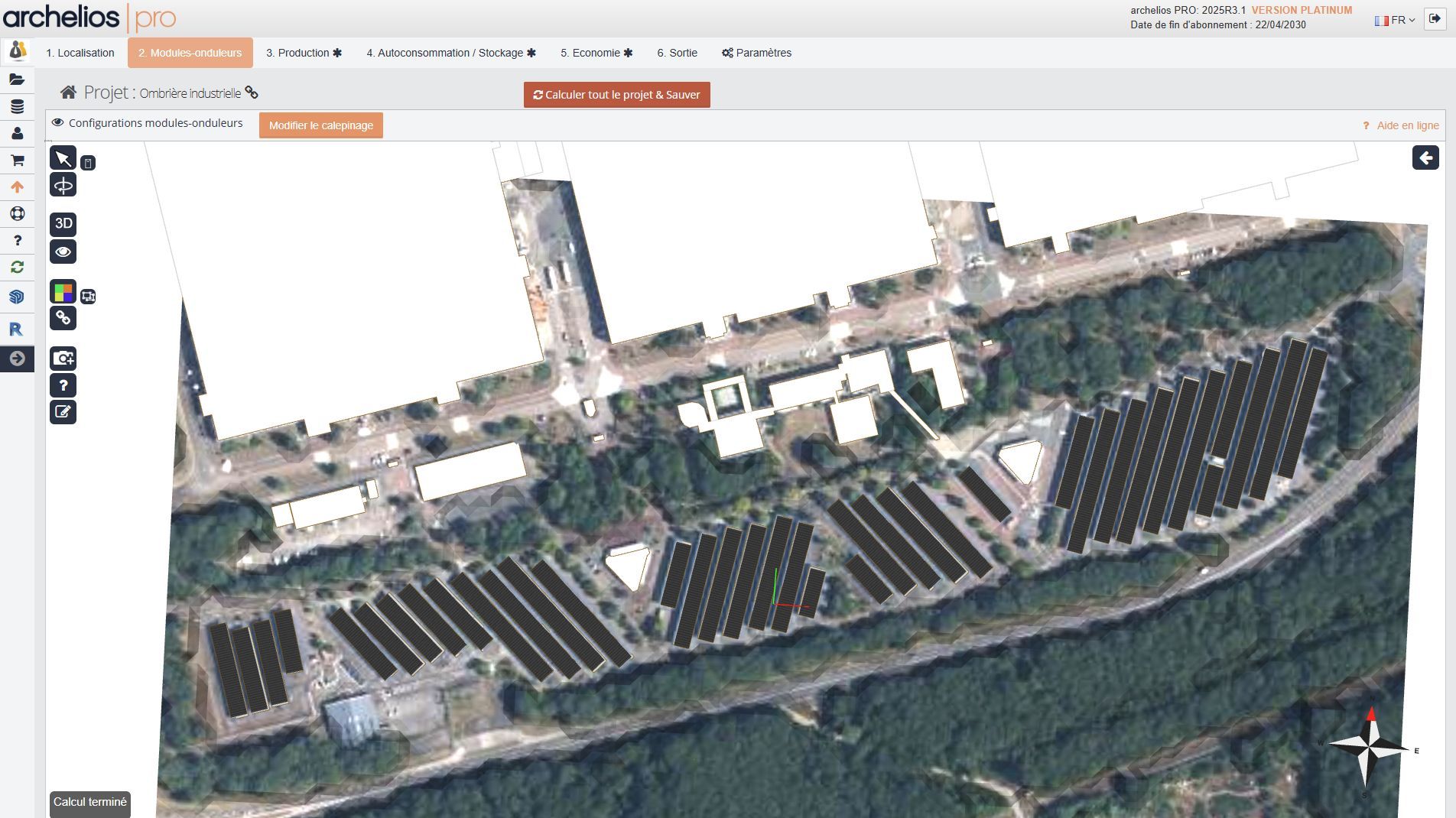 Logiciel archelios PRO - Conception et étude photovoltaïque_6
