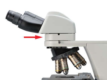 Eclipse Ci - Microscope droit pour clinique et laboratoire avec éclairage LED, ergonomique et polyvalent_6