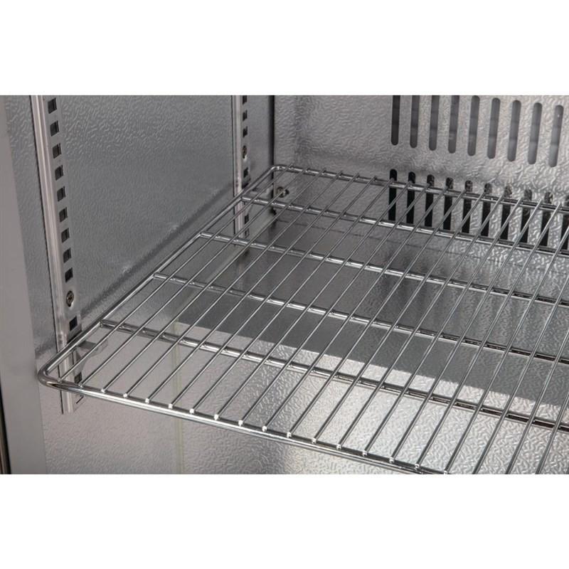 Arrière-bar trois portes pivotantes Série G inox 330L GL009 Polar_6