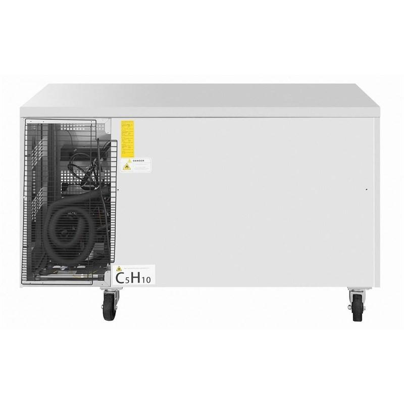 Table réfrigérée positive série U 1 porte 2 tiroirs UA108 Polar_6