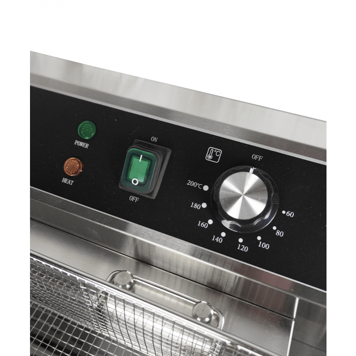 Friteuse posable électrique 25l - avec robinet de vidange 7518.0210 COMBISTEEL_6